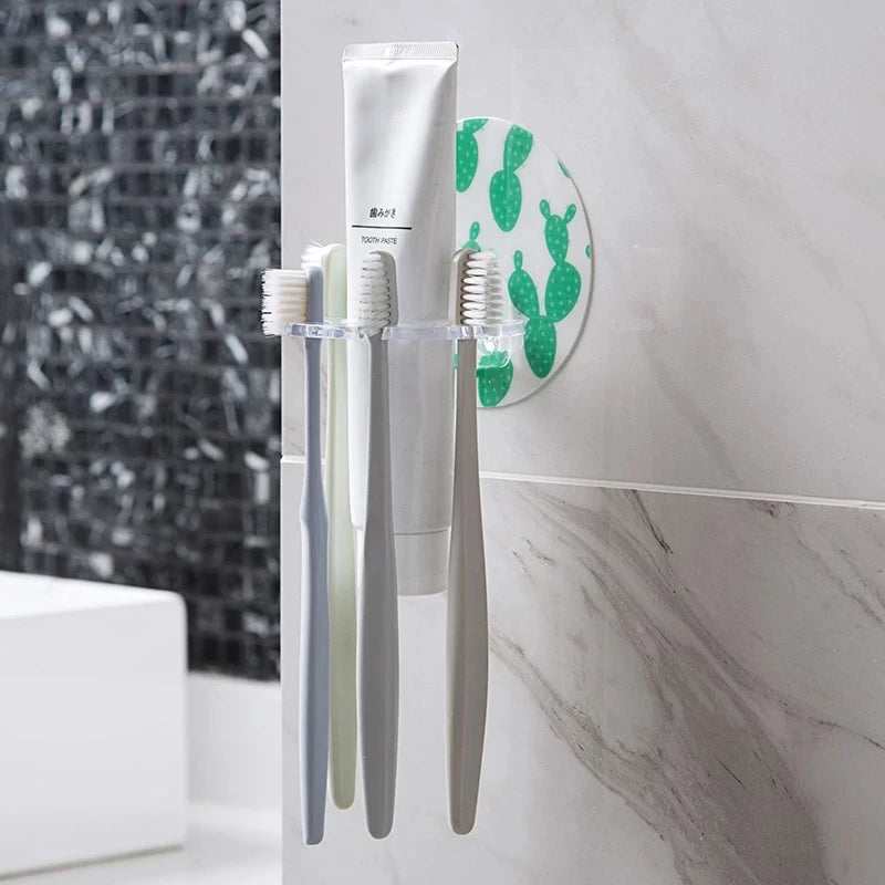 Automatic Toothpaste Dispenser Wall Mount Waterproof Toothpaste Squeezer For Home Toothbrush Holder Bathroom Accessories