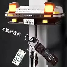 Llavero con luces de coche