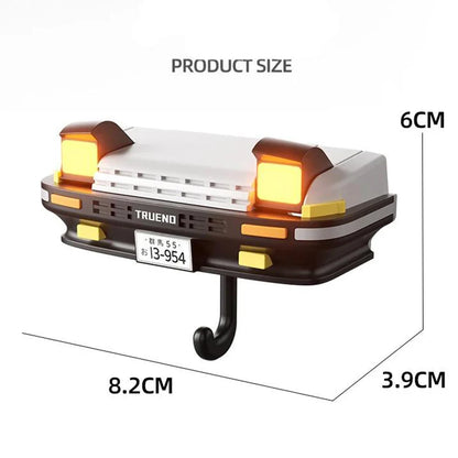 2025 AE86 Car Headlight Wall Key Holder Room Accessories Wall-Mounted Key Hanger Hook For Car Enthusiasts' Gifts Boyfriend Gift