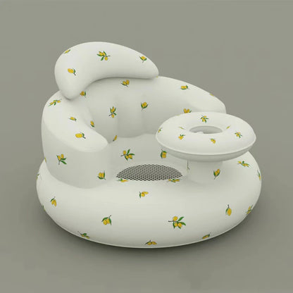 Inflatable Baby Seat Sofa Bathroom Stool Baby Resting Armchair Foldable Baby Feeding Dining Chair Learning Sitting Seats