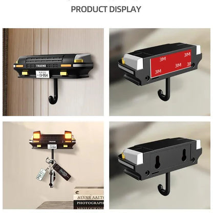 2025 AE86 Car Headlight Wall Key Holder Room Accessories Wall-Mounted Key Hanger Hook For Car Enthusiasts' Gifts Boyfriend Gift