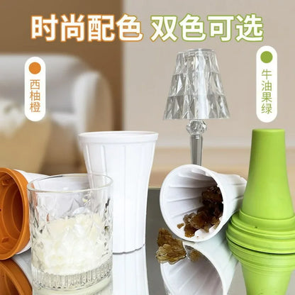DIY Slushy Cup Ice Maker Cup Homemade Smoothie Milkshake Bottle Durable Slushy Ice Cream Maker Squeeze Slush Quick Slushy Maker