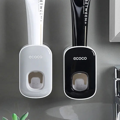 Automatic Toothpaste Dispenser Wall Mount Waterproof Toothpaste Squeezer For Home Toothbrush Holder Bathroom Accessories