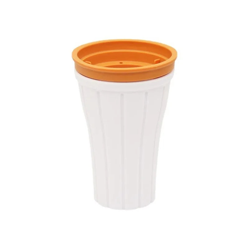DIY Slushy Cup Ice Maker Cup Homemade Smoothie Milkshake Bottle Durable Slushy Ice Cream Maker Squeeze Slush Quick Slushy Maker