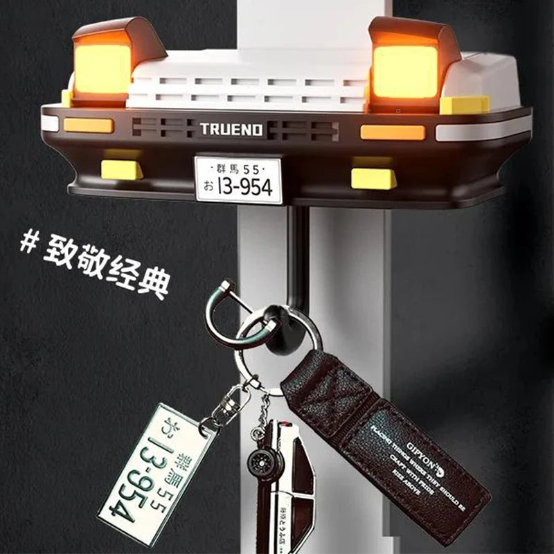 2025 AE86 Car Headlight Wall Key Holder Room Accessories Wall-Mounted Key Hanger Hook For Car Enthusiasts' Gifts Boyfriend Gift