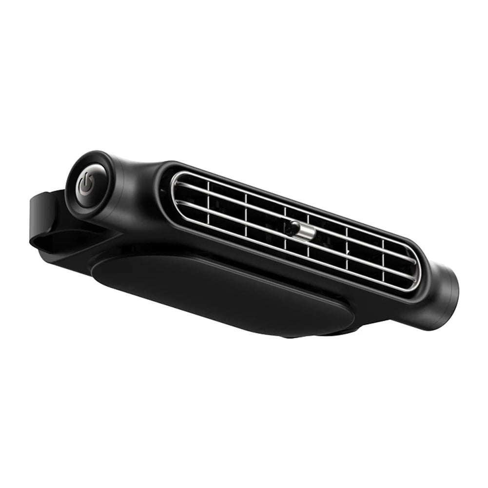 Portable Car Seat Fan 3 Speeds Adjustable Car Headrest Cooling Air Fan USB Powered Air Cooling Fan for Front Rear Seat Passenger