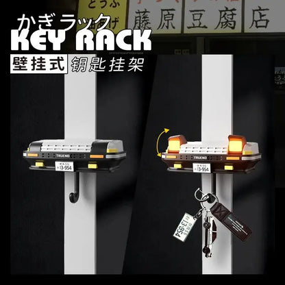2025 AE86 Car Headlight Wall Key Holder Room Accessories Wall-Mounted Key Hanger Hook For Car Enthusiasts' Gifts Boyfriend Gift