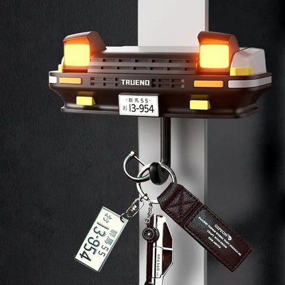 2025 AE86 Car Headlight Wall Key Holder Room Accessories Wall-Mounted Key Hanger Hook For Car Enthusiasts' Gifts Boyfriend Gift