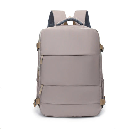 Couples Leisure Lightweight Backpack Travel Backpack Female New Backpack Student Schoolbag Large Capacity Travel Commuter Luggag